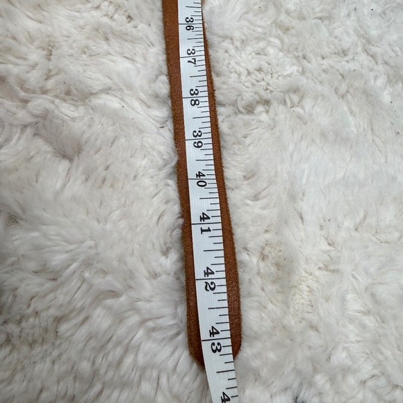 J. Crew Genuine Italian Leather Made in USA Women's Brown Belt - Picture 4 of 6